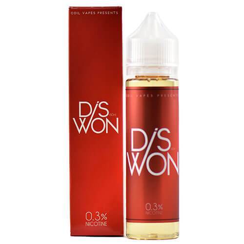 Dis Won By Coil Vapes E-Juice 60ml 1 Dis Won By Coil Vapes E-Juice 60ml