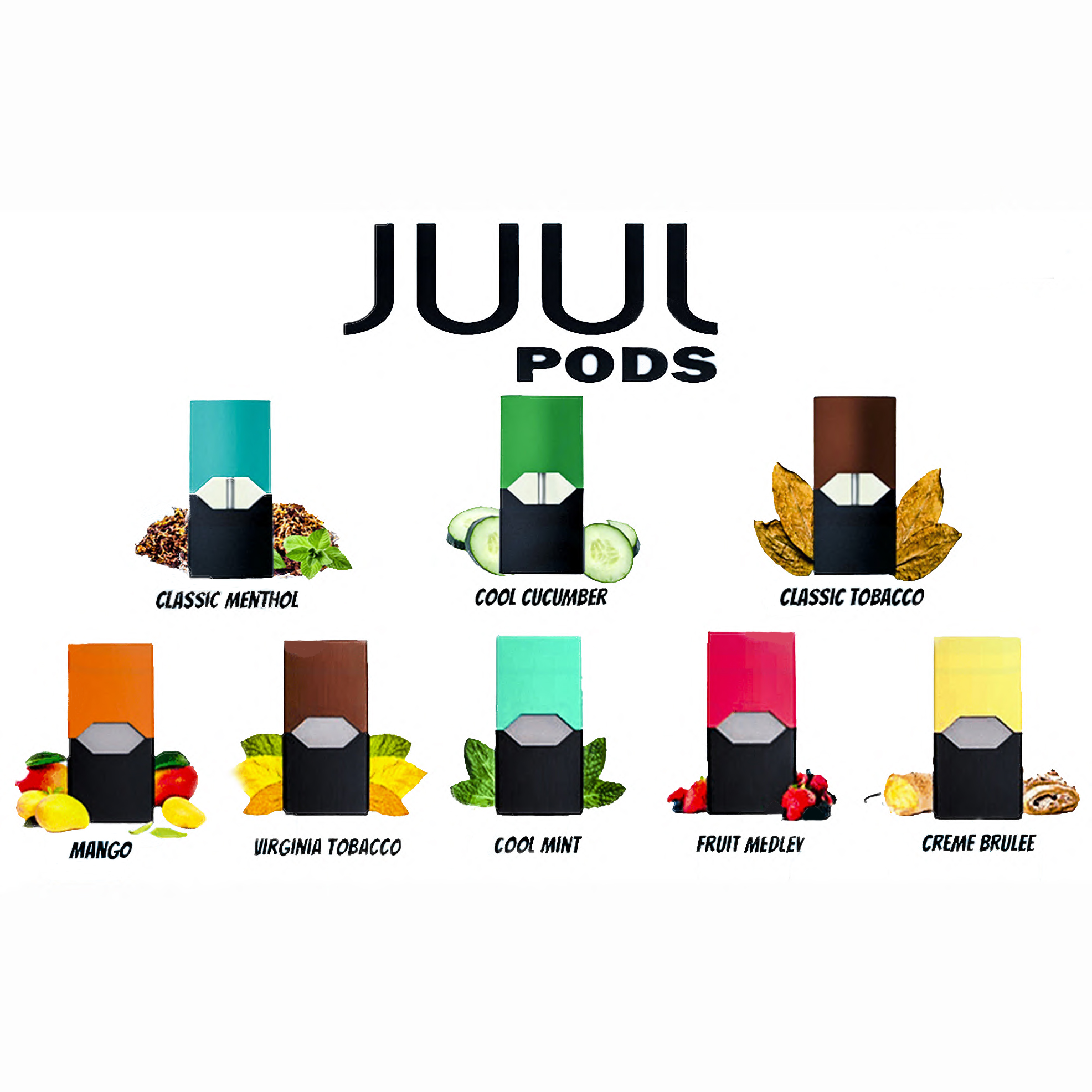 JUUL Pods Pack of 4 - POS 1 JUUL Pods Pack of 4 - POS