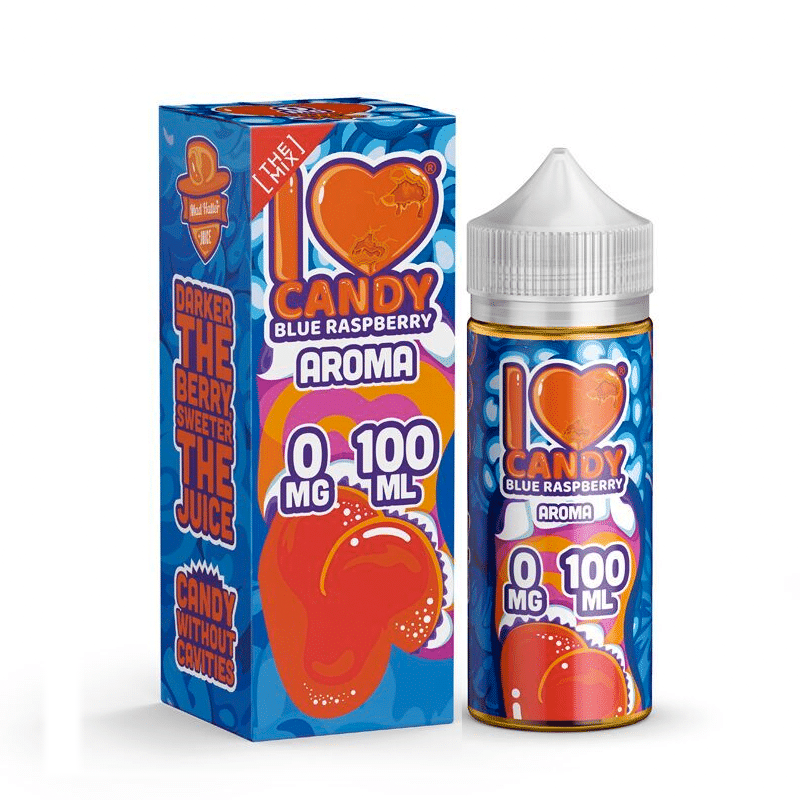 I Love Candy Blue Raspberry by Mad Hatter E-liquid 100ml 2 I Love Candy Blue Raspberry by Mad Hatter E-liquid 100ml - Image 2
