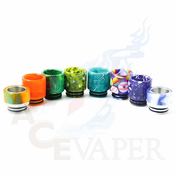 Resin Drip Tip for Smok TFV8 / TFV12 and Prince Tank 1 Resin Drip Tip for Smok TFV8 / TFV12 and Prince Tank