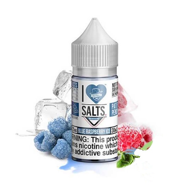 I Love Salts Blue Raspberry Ice By Mad Hatter E-liquids 1 I Love Salts Blue Raspberry Ice By Mad Hatter E-liquids