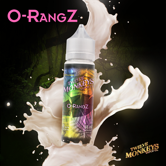 O-RangZ by 12 Monkeys E-Juice 60ml 1 O-RangZ by 12 Monkeys E-Juice 60ml