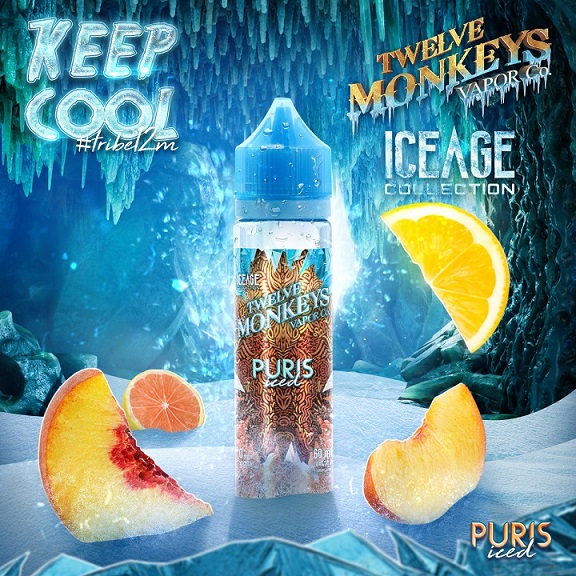 12 Monkeys Ice Age Puris iced Ejuice 60ml 1 12 Monkeys Ice Age Puris iced Ejuice 60ml
