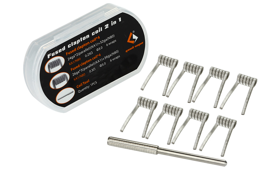 Geekvape Prebuild Framed Staple / Fused Clapton coil 2 in 1 9 Geekvape Prebuild Framed Staple / Fused Clapton coil 2 in 1 - Image 5