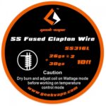 Geekvape SS316L Stagger and Fused Clapton Wire 5 GeekVape Fused Clapton SS316 Wire