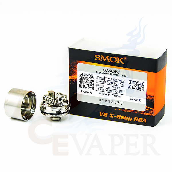 SMOK TFV8 X-Baby RBA Deck/Coil 2 SMOK TFV8 X-Baby RBA Deck/Coil - Image 2