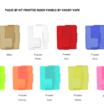Pulse BF Kit Frosted Door Panels by Vandy Vape