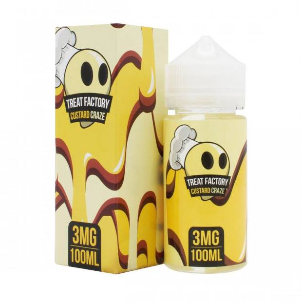 Custard Craze Treat Factory by Air Factory E-liquid 100ml 1 Custard Craze Treat Factory by Air Factory E-liquid 100ml