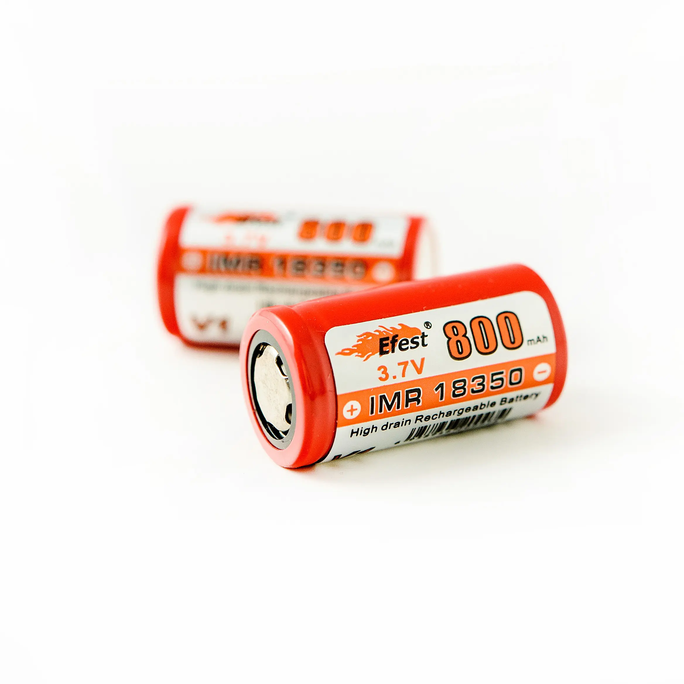 18350 IMR 800mah Flat Top 3 18350 IMR 800mah Flat Top - Image 3