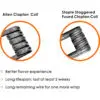 Alien and Staggered Fused Clapton Coils by Geekvape 7 alien fused clapton coils a