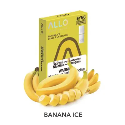 Allo Sync Banana Ice by Allo Vapor 1 Allo Sync Banana Ice by Allo Vapor
