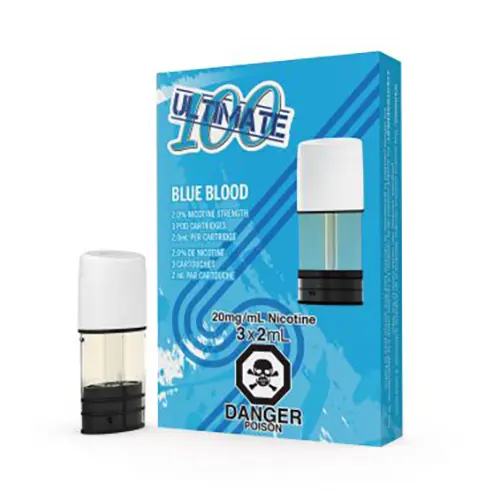 STLTH Pods Blue Blood By Ultimate 100 1 STLTH Pods Blue Blood By Ultimate 100
