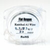 Flat Ribbon Kanthal Wire 4 Wire Kanthal 0.5 0.1 Flat