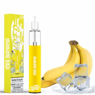 Iced Banana Mofo Jumbo Disposable Vape 1 Iced Banana Mofo Jumbo Disposable Vape