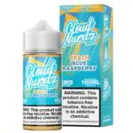 Peach Blue Raspberry Iced Cloud Nurdz TFN E-Juice
