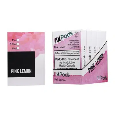 Pink Lemon By Z Pods Supreme Nicotine Blend 1 Pink Lemon By Z Pods Supreme Nicotine Blend