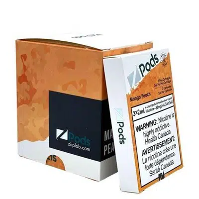 STLTH Mango Peach by Z Pods Supreme Nicotine Blend 1 STLTH Mango Peach by Z Pods Supreme Nicotine Blend