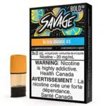 STLTH Blood Orange Ice Bold Pods by Savage