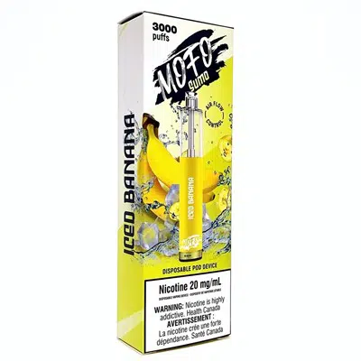 Iced Banana Mofo Sumo Disposable Vape 1 Iced Banana Mofo Sumo Disposable Vape