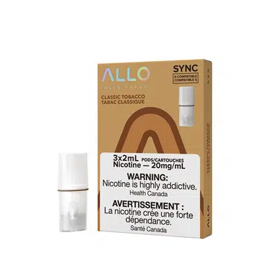 Allo Sync Classic Tobacco by Allo Vapor 1 Allo Sync Classic Tobacco by Allo Vapor
