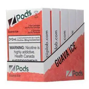 STLTH Guava Ice By Z Pods Supreme Nicotine Blend 1 STLTH Guava Ice By Z Pods Supreme Nicotine Blend
