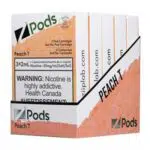 STLTH Peach T Z Pods Supreme Nicotine Blend