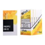 STLTH Pineapple Kiwi Ice By Z Pods Supreme Nicotine Blend