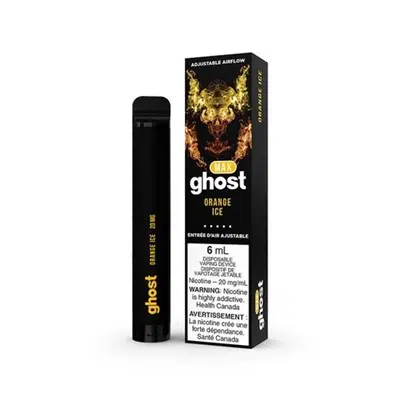 Orange Ice Bold Nicotine Blend by Ghost Max Disposable 1 Orange Ice Bold Nicotine Blend by Ghost Max Disposable