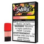 STLTH Strawnana Bold Pods by Savage