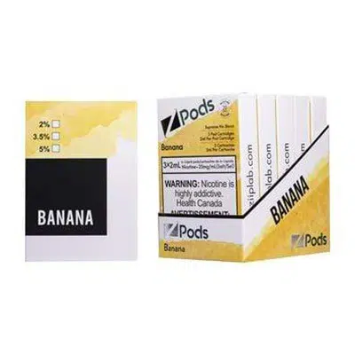 STLTH Banana By Z Pods Supreme Nicotine Blend 1 STLTH Banana By Z Pods Supreme Nicotine Blend