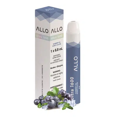 Blueberry Ice Allo 1600 Disposable Vape 1 Blueberry Ice Allo 1600 Disposable Vape