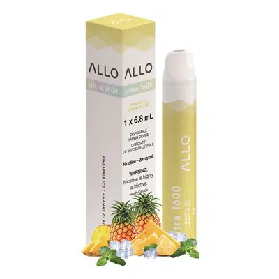 Pineapple Ice Allo 1600 Disposable Vape 1 Pineapple Ice Allo 1600 Disposable Vape