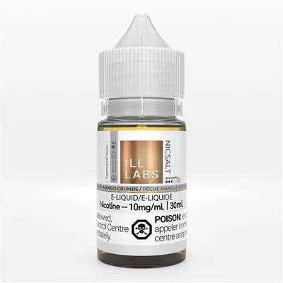 Peach Mango Crumbs Salt Nic by Ill Labs 1 Peach Mango Crumbs Salt Nic by Ill Labs