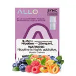 Allo Sync Blue Raspberry Peach by Allo Vapor