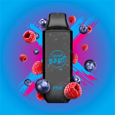 Bomb Blue Razz Flavour Beast Flow Disposable Vape 1 Bomb Blue Razz Flavour Beast Flow Disposable Vape