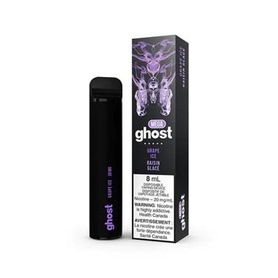 Grape Ice by Ghost Mega Disposable Vape 1 Grape Ice by Ghost Mega Disposable Vape