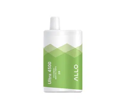 Spearmint Allo Ultra 4500 Disposable Vape 1 Spearmint Allo Ultra 4500 Disposable Vape