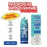 Berry Fusion 5000 Puff Mooch Machine by Boom Disposable Vape