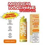 Mango Grape 5000 Puff Mooch Machine by Boom Disposable Vape