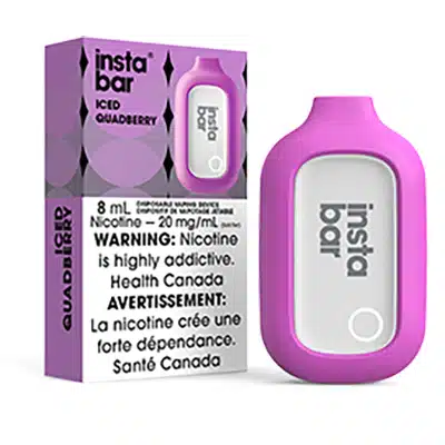 Iced Quadberry Instabar Disposable Vape 1 Iced Quadberry Instabar Disposable Vape