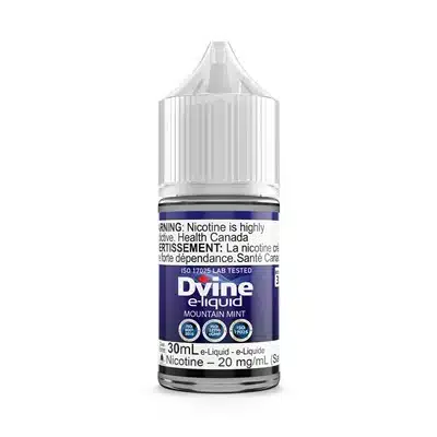 Mountain Mint Bold Salt E-liquid by Dvine 1 Mountain Mint Bold Salt E-liquid by Dvine