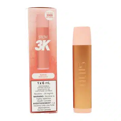 Peach Ice STLTH 3K Disposable Vape 1 Peach Ice STLTH 3K Disposable Vape