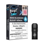 Boss Blueberry Iced Flavour Beast Pods
