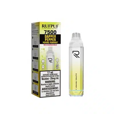 Dapper Pepper RufPuf 7500 Disposable Vape 1 Dapper Pepper RufPuf 7500 Disposable Vape
