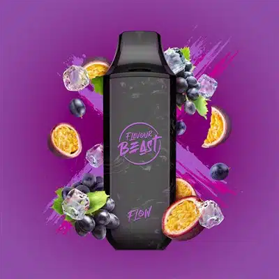 Groovy Grape Passionfruit Iced Flavour Beast Flow Disposable Vape 1 Groovy Grape Passionfruit Iced Flavour Beast Flow Disposable Vape