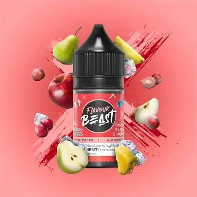 Famous Fruit KO Iced Flavour Beast Salts 1 Famous Fruit KO Iced Flavour Beast Salts