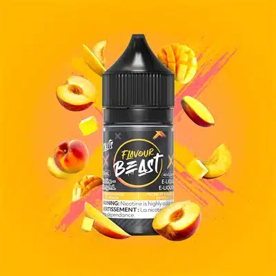 Mad Mango Peach Flavour Beast Salts 1 Mad Mango Peach Flavour Beast Salts