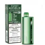 Cantaloupe Apple Ice Ti7000 Funky Republic Disposable Vape