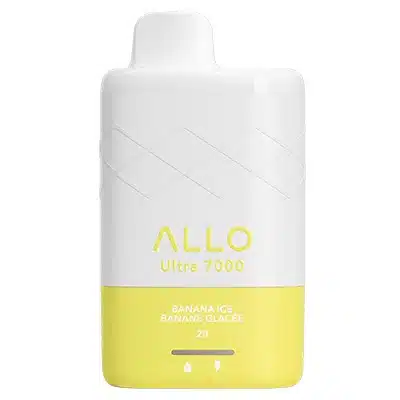 Banana Ice Allo Ultra 7000 Disposable Vape 1 Banana Ice Allo Ultra 7000 Disposable Vape