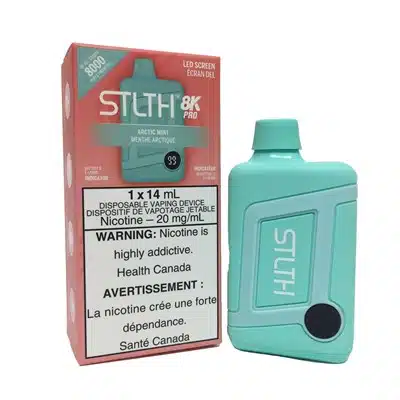Arctic Mint STLTH 8K Pro Disposable Vape 1 Arctic Mint STLTH 8K Pro Disposable Vape